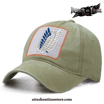 2021 Attack On Titan Baseball Cap Khaki 6