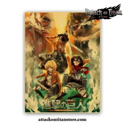 2021 Attack On Titan Movie Poster Fan Design