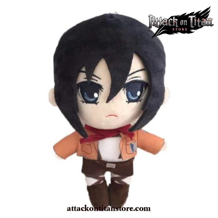 2021 Attack On Titan Plush Toy Doll Mikasa