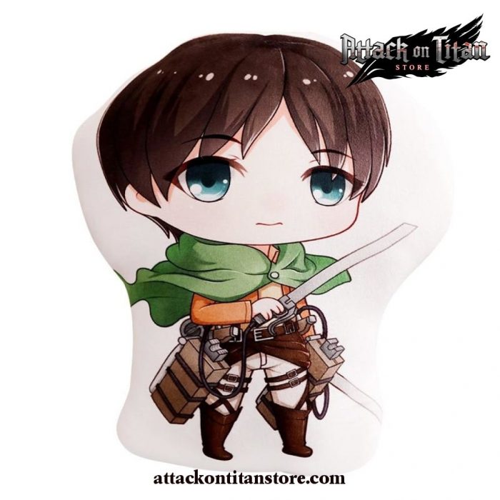 20/35/45Cm Attack On Titan Eren Jaeger Plush Doll Pillow