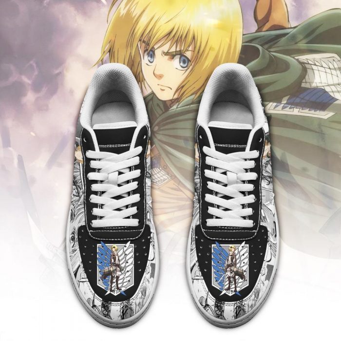 aot armin air force sneakers attack on titan anime shoes mixed manga gearanime 2 - Attack On Titan Store