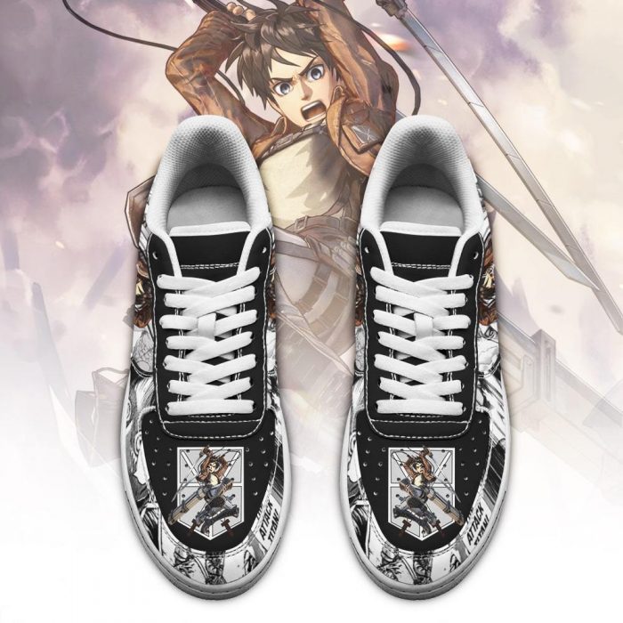 aot eren air force sneakers attack on titan anime shoes mixed manga gearanime 2 - Attack On Titan Store