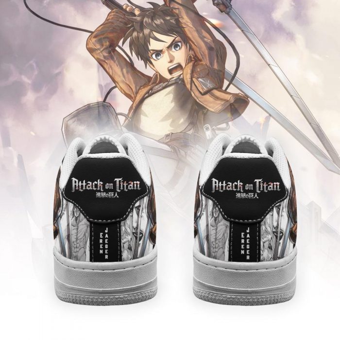 aot eren air force sneakers attack on titan anime shoes mixed manga gearanime 3 - Attack On Titan Store