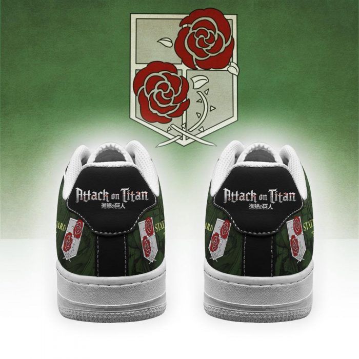 aot garrison slogan air force sneakers attack on titan anime shoes gearanime 3 - Attack On Titan Store