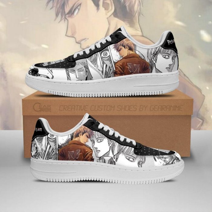 aot jean air force sneakers attack on titan anime shoes mixed manga gearanime - Attack On Titan Store