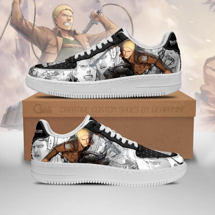 aot reiner air force sneakers attack on titan anime manga shoes gearanime - Attack On Titan Store