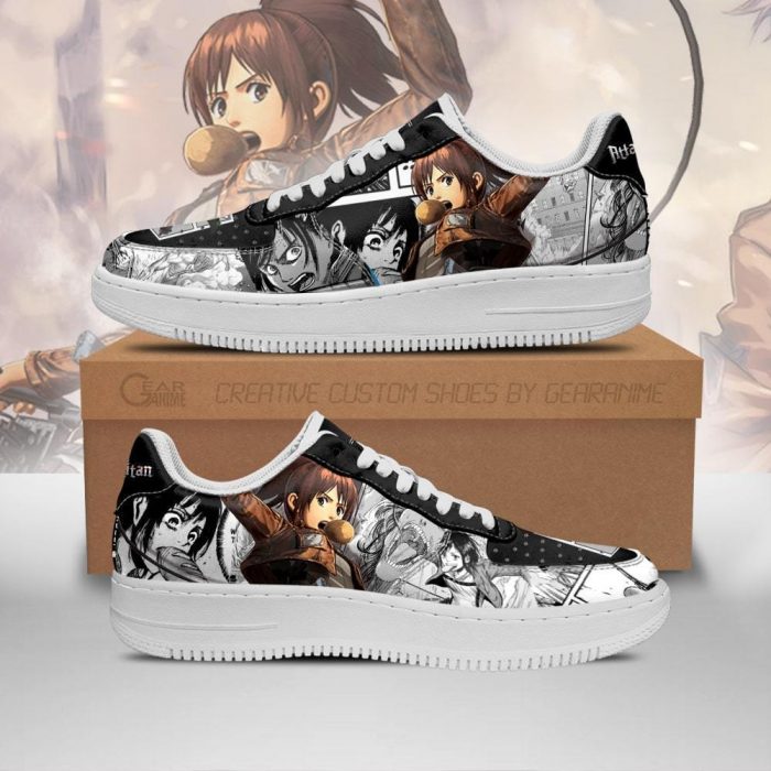 aot sasha air force sneakers attack on titan anime shoes mixed manga gearanime - Attack On Titan Store