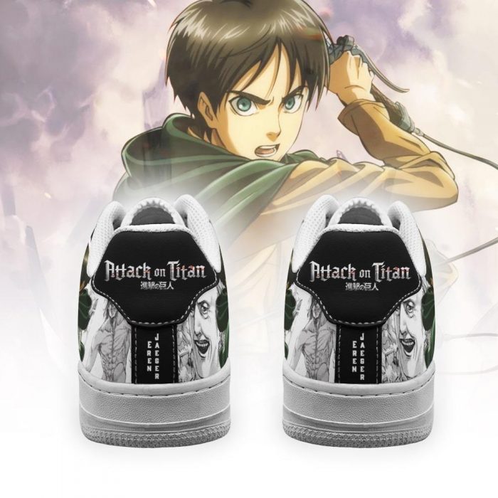 aot scout eren air force sneakers attack on titan anime shoes mixed manga gearanime 3 - Attack On Titan Store