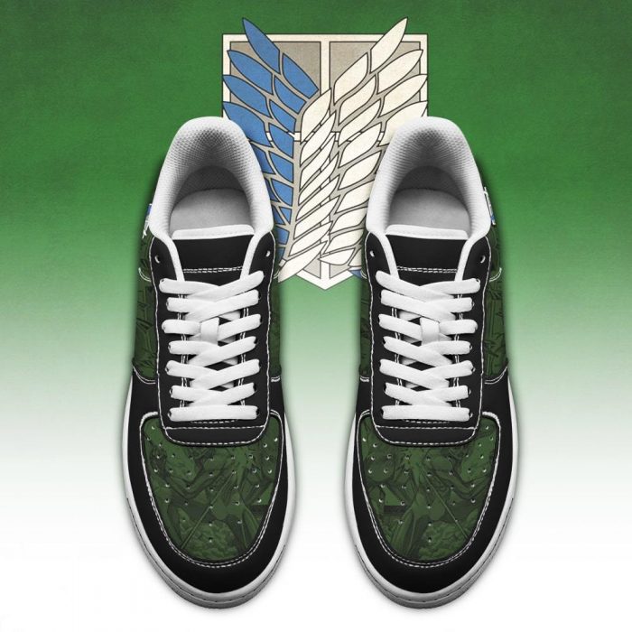 aot scout regiment slogan air force sneakers attack on titan anime shoes gearanime 2 - Attack On Titan Store