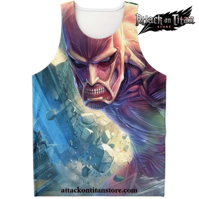 Aot Tanktop 10 Xs Unisex Tank Top - Aop