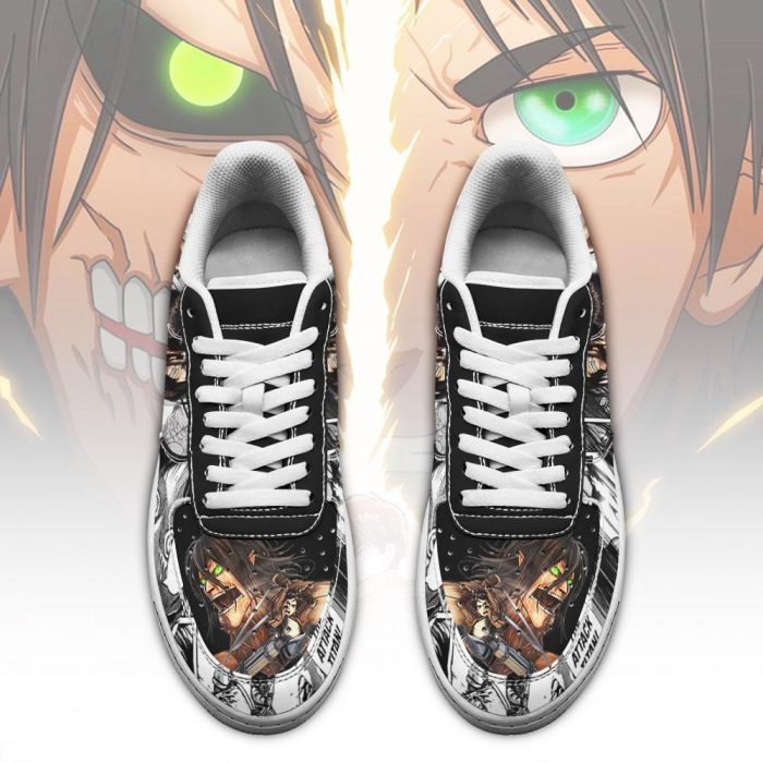 aot titan eren air force sneakers attack on titan anime manga shoes gearanime 2 - Attack On Titan Store