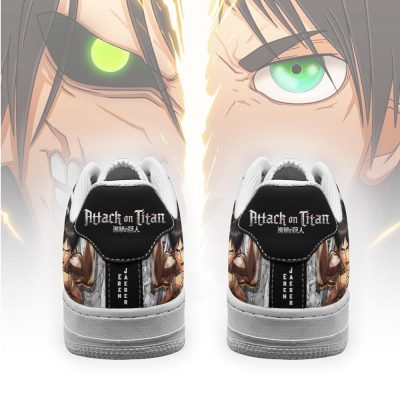 aot titan eren air force sneakers attack on titan anime manga shoes gearanime 3 - Attack On Titan Store