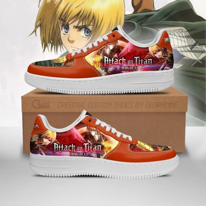 armin arlert attack on titan air force sneakers aot anime shoes gearanime - Attack On Titan Store