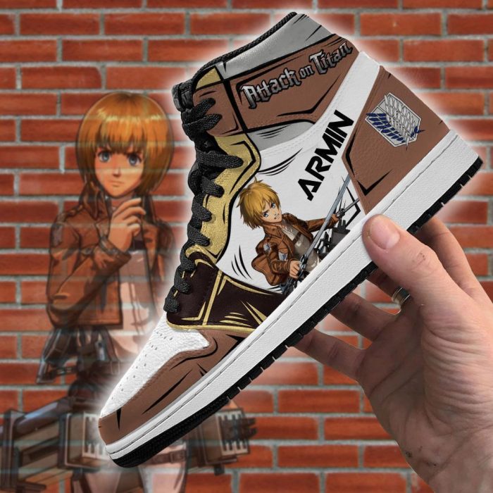 armin jordan sneakers attack on titan anime sneakers gearanime 4 - Attack On Titan Store