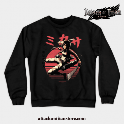 Ato Mikasa Crewneck Sweatshirt Black / S