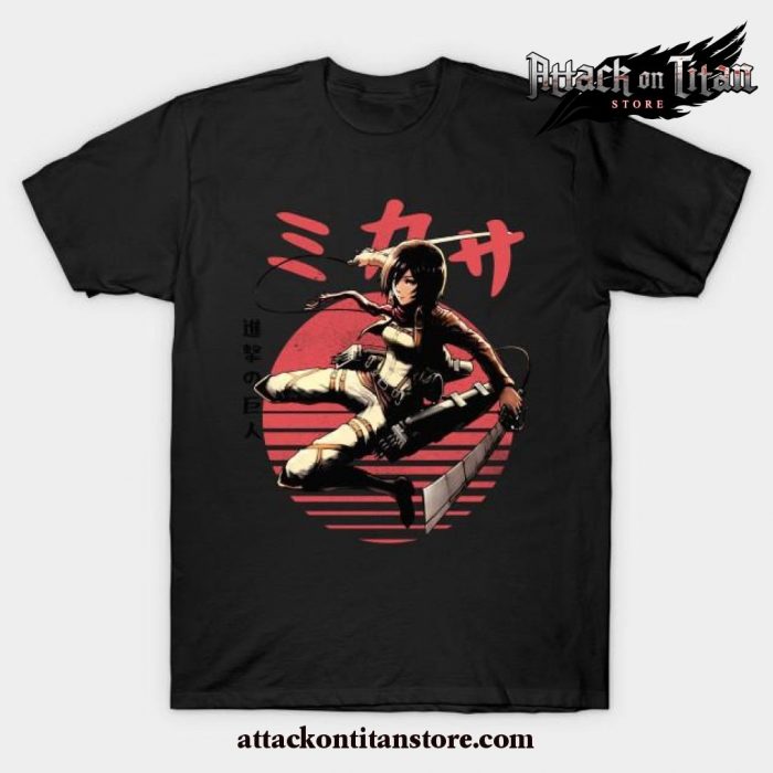 Ato Mikasa T-Shirt Black / S