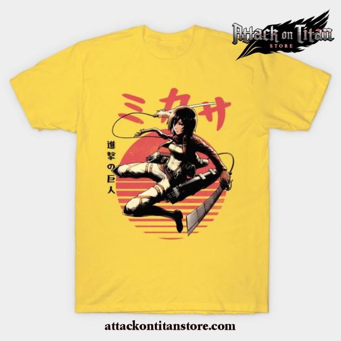 Ato Mikasa T-Shirt Yellow / S