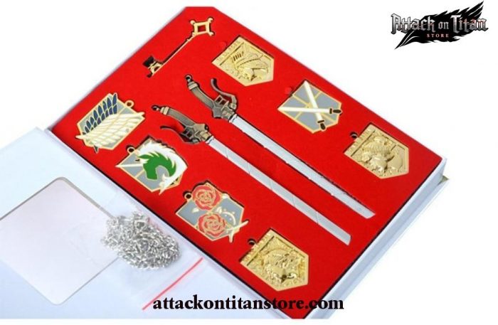 Attack On Titan Accessroy Cosplay Box Gift Tp02