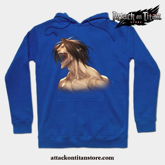 Attack On Titan Best Anime Hoodie Blue / S