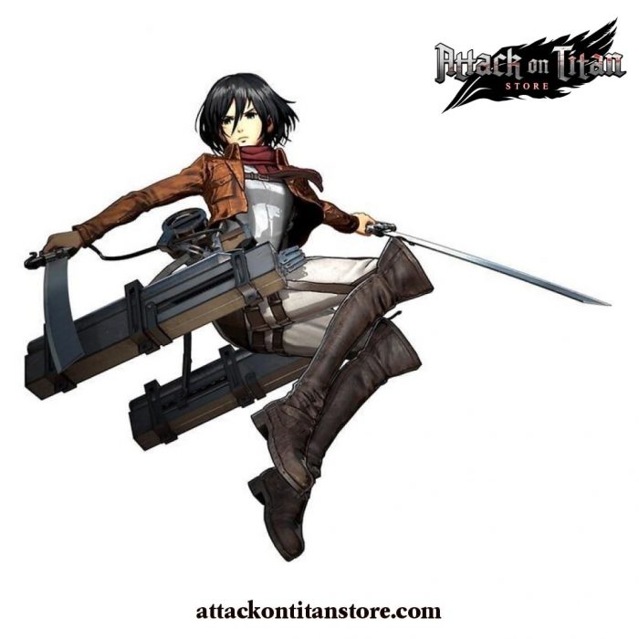 Attack On Titan Cool Mikasa Car Sticker Decal Waterproof