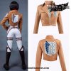 Attack On Titan Cosplay: Eren Jaeger And Mikasa Full Set Costume