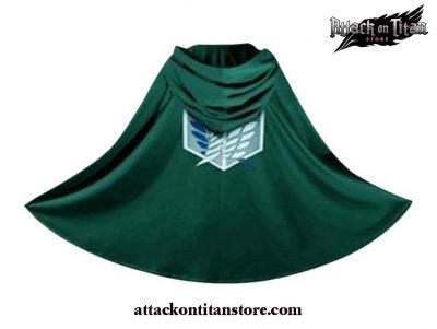 Attack On Titan Cosplay: Eren Jaeger And Mikasa Full Set Costume Cloak / S On