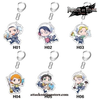 Attack On Titan Cute Keychain Gifts