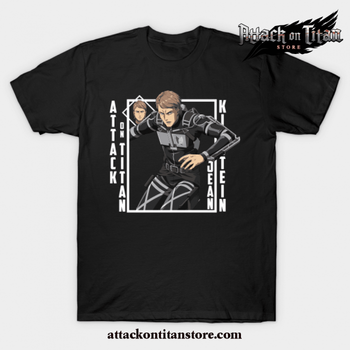 Attack On Titan - Jean Kirstein T-Shirt Black / S