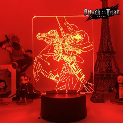 Attack On Titan Lamp - Erwin Smith 3D Led Night Light