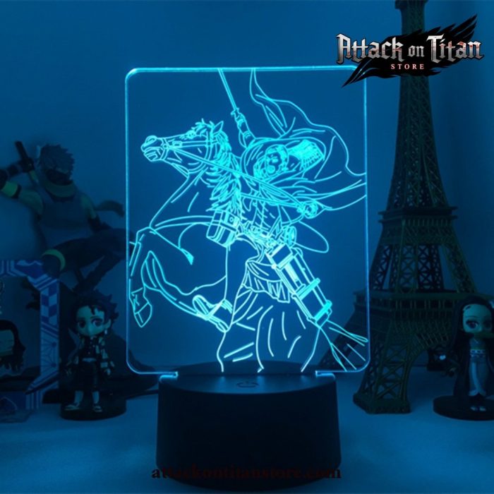 Attack On Titan Lamp - Erwin Smith 3D Led Night Light