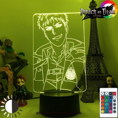 Attack On Titan Lamp - Jean Kirstein 3D Led Night Light 7 Colors No Remote