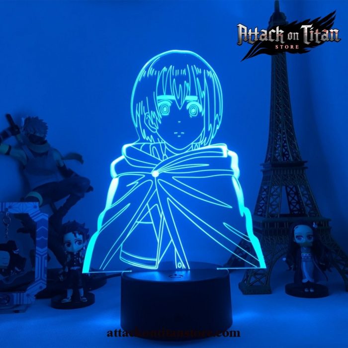 Attack On Titan Lamp - Mikasa Ackerman Acrylic Figure Night Light