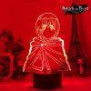 Attack On Titan Lamp - Mikasa Ackerman Acrylic Figure Night Light