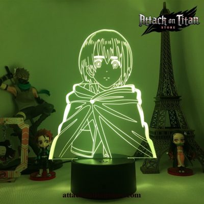 Attack On Titan Lamp - Mikasa Ackerman Acrylic Figure Night Light