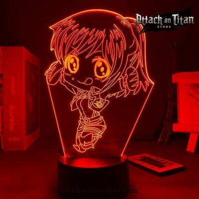 Attack On Titan Lamp - Sasha Braus Chibi 3D Led Night Light