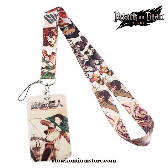 Attack On Titan Lanyard Card Id Style 1