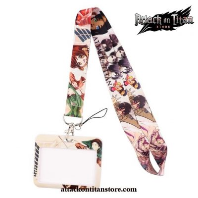 Attack On Titan Lanyard Card Id Style 4