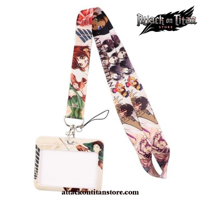 Attack On Titan Lanyard Card Id Style 4