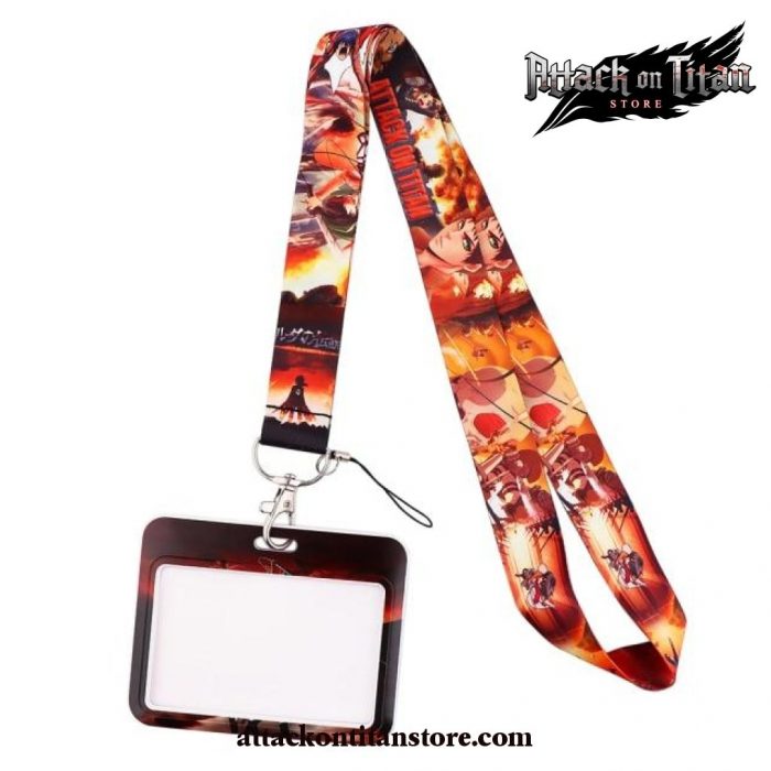 Attack On Titan Lanyard Card Id Style 5