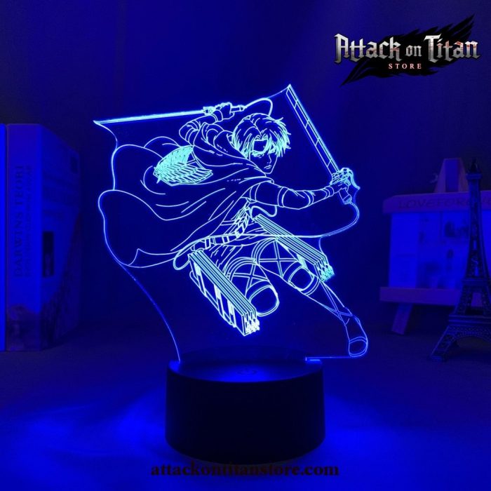 Attack On Titan Levi Ackerman 3D Led Night Light Lamp