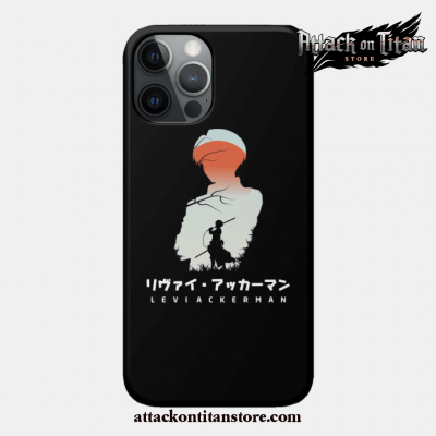 Attack On Titan Levi Negative Space Phone Case Iphone 7+/8+