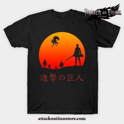 Attack On Titan Scout Regiment T-Shirt Black / S
