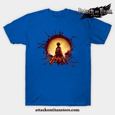 Attack On Titan Surprise T-Shirt Blue / S