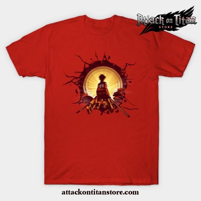 Attack On Titan Surprise T-Shirt Red / S