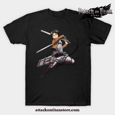 Attack On Titan T-Shirt Black / S