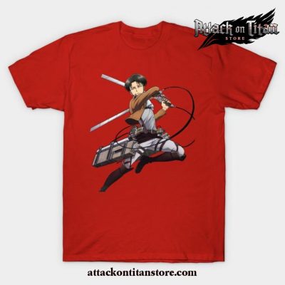 Attack On Titan T-Shirt Red / S