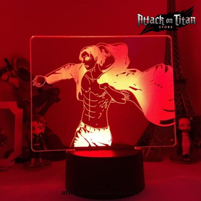 Attack On Titan Table Lamp Night Lights For Bedroom 16 Color With Remote