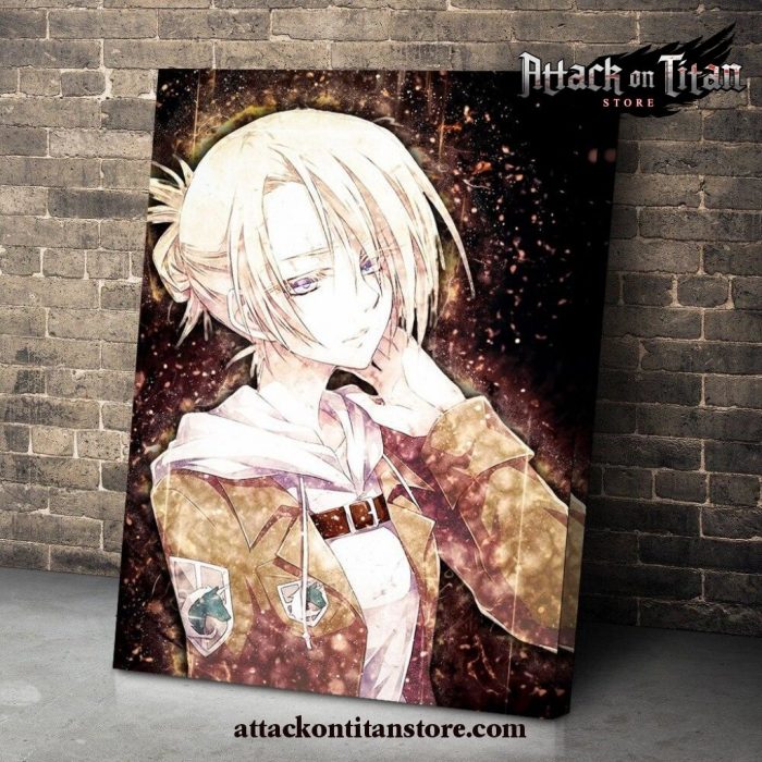 Attack On Titan Wall Art - Annie Leonhart Canvas Prints