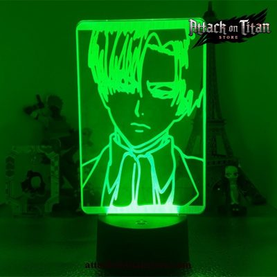 Attack On Titans Levi Ackerman Handsome 3D Lamp Night Light