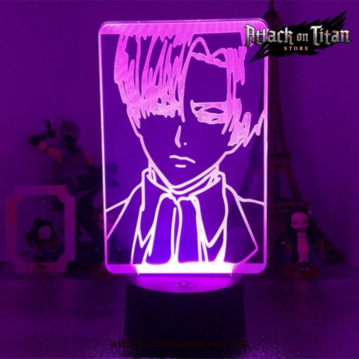 Attack On Titans Levi Ackerman Handsome 3D Lamp Night Light